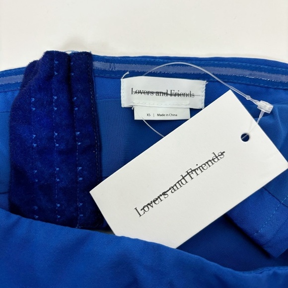 Lovers and Friends Maves Midi Dress in Royal Blue Size XS - Picture 9 of 14